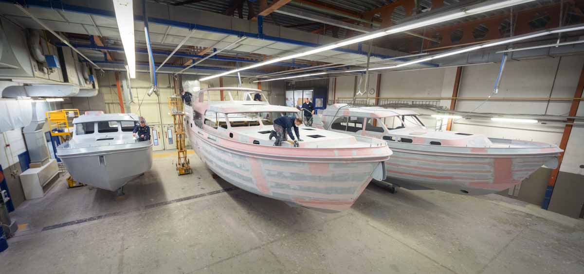 Linssen steel hull